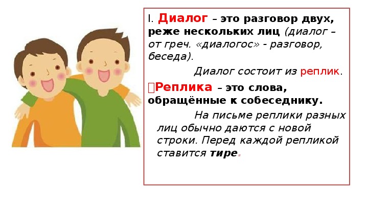 Диалог 5 класс презентация