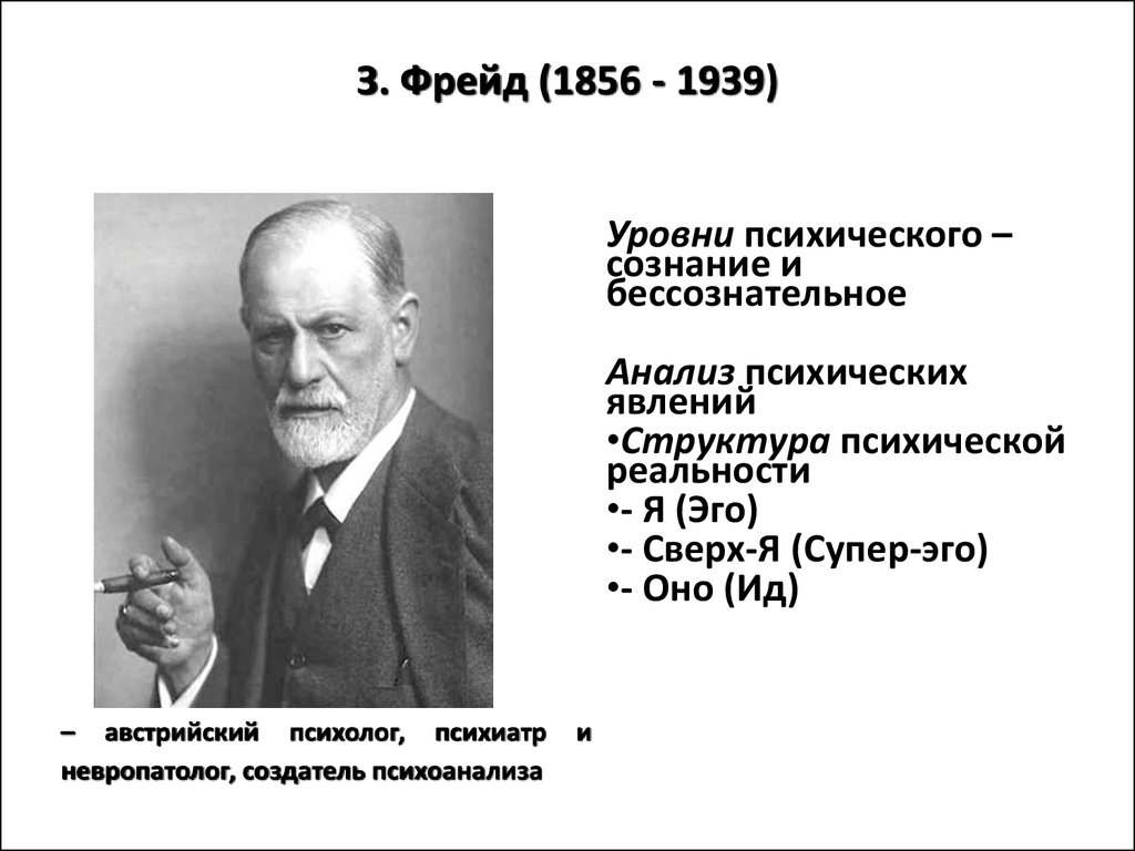 В концепции психоанализа фрейда во взаимоотношениях сознательного и бессознательного на первом плане