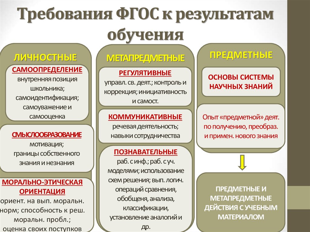 Метапредметные проекты это