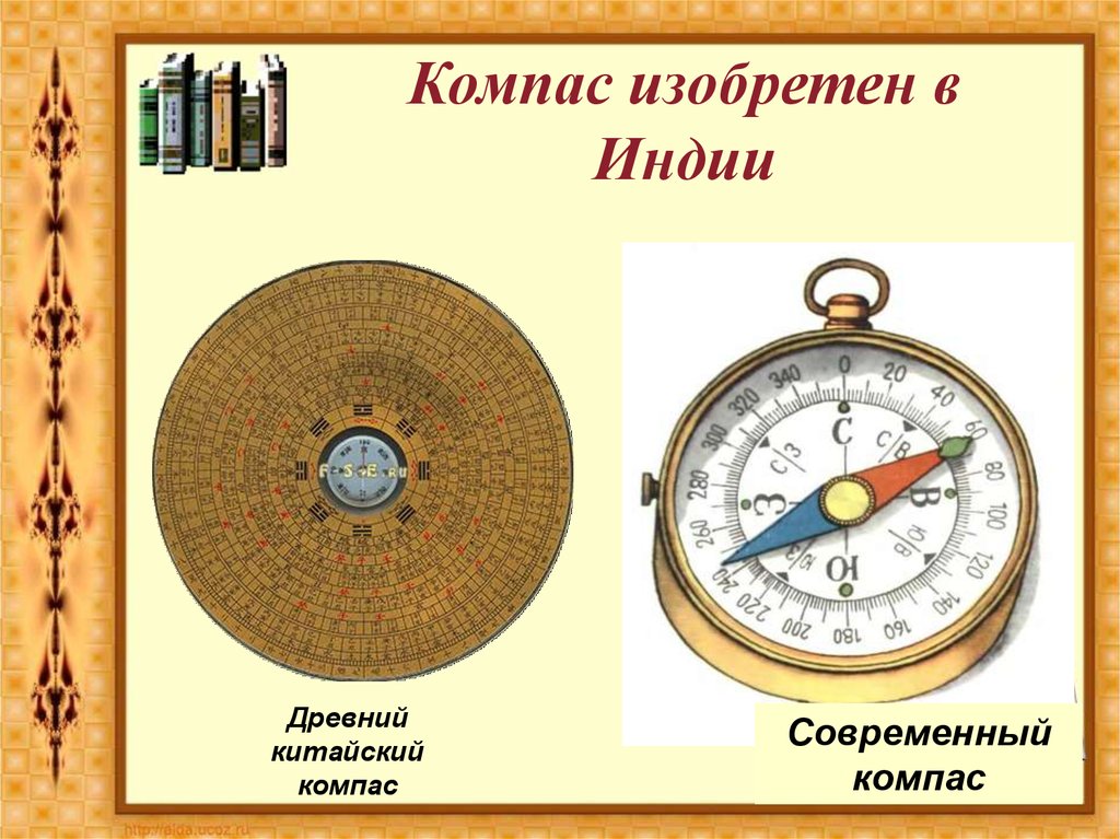 История создания компаса проект 9 класс