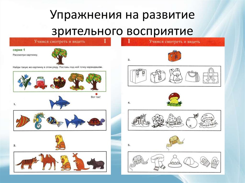 Восприятие детьми изображений простой степени стилизации становится возможным начиная с возраста