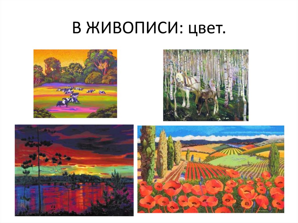 Живопись и рисунок отличия