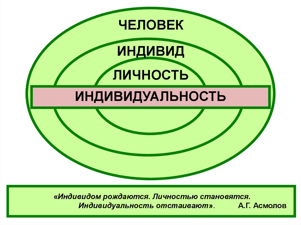 Проект на тему человек индивид личность взаимосвязь понятий