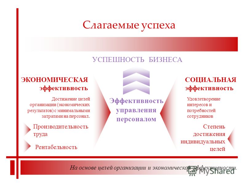 Успех управлении