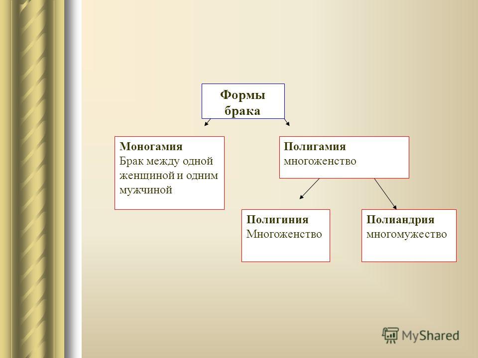 Современные виды браков. Формы брака. Формы брака моногамия. Традиционные формы брака. Последовательность форм брака.