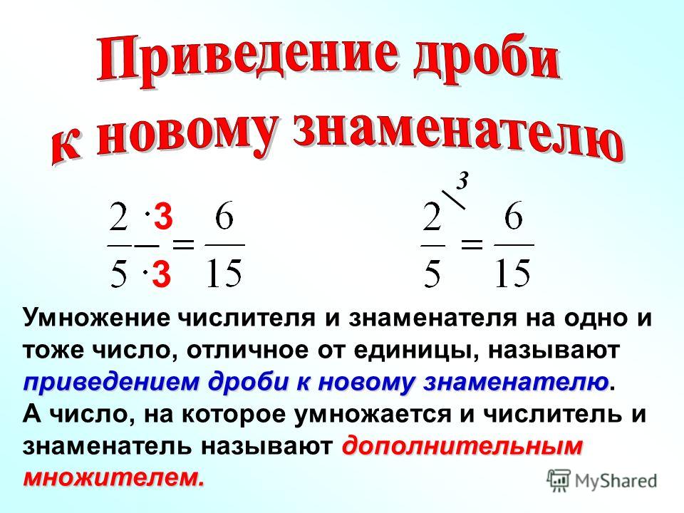 Презентация приведение дробей к общему знаменателю 6 класс виленкин