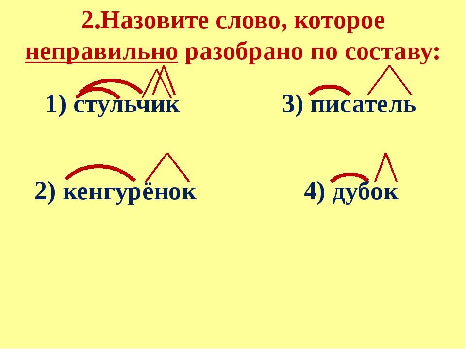 Схема слова птенчик