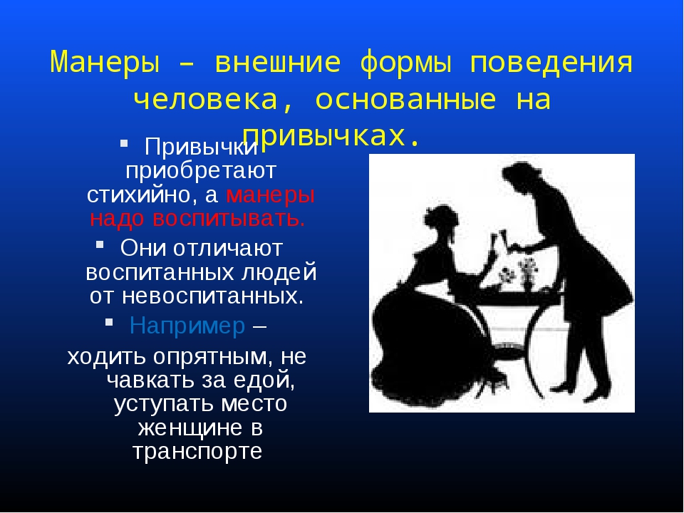 Набор ожидаемых образцов поведения для мужчин и женщин принятый в обществе