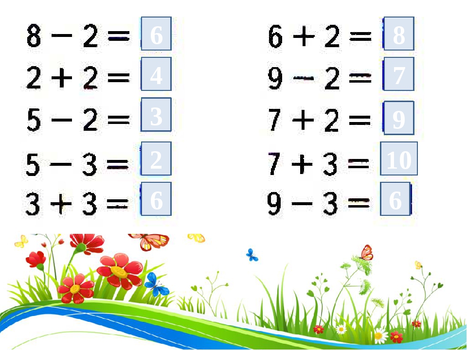 Результат в пределах 10. Счет для первого класса. Примеры для 1 класса. Математика для дошкольников примеры до 10. Счет в пределах 10.